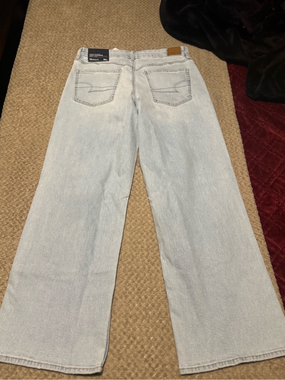 AE Stretch Curvy Straight Jean - Picture 7 of 8
